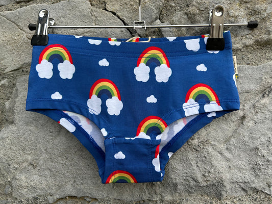 Rainbow navy briefs  5-6y (110-116cm)