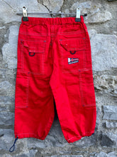 Load image into Gallery viewer, Y2K red pants  6-7y (116-122cm)
