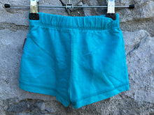 Load image into Gallery viewer, Teal shorts  12-18m (80-86cm)
