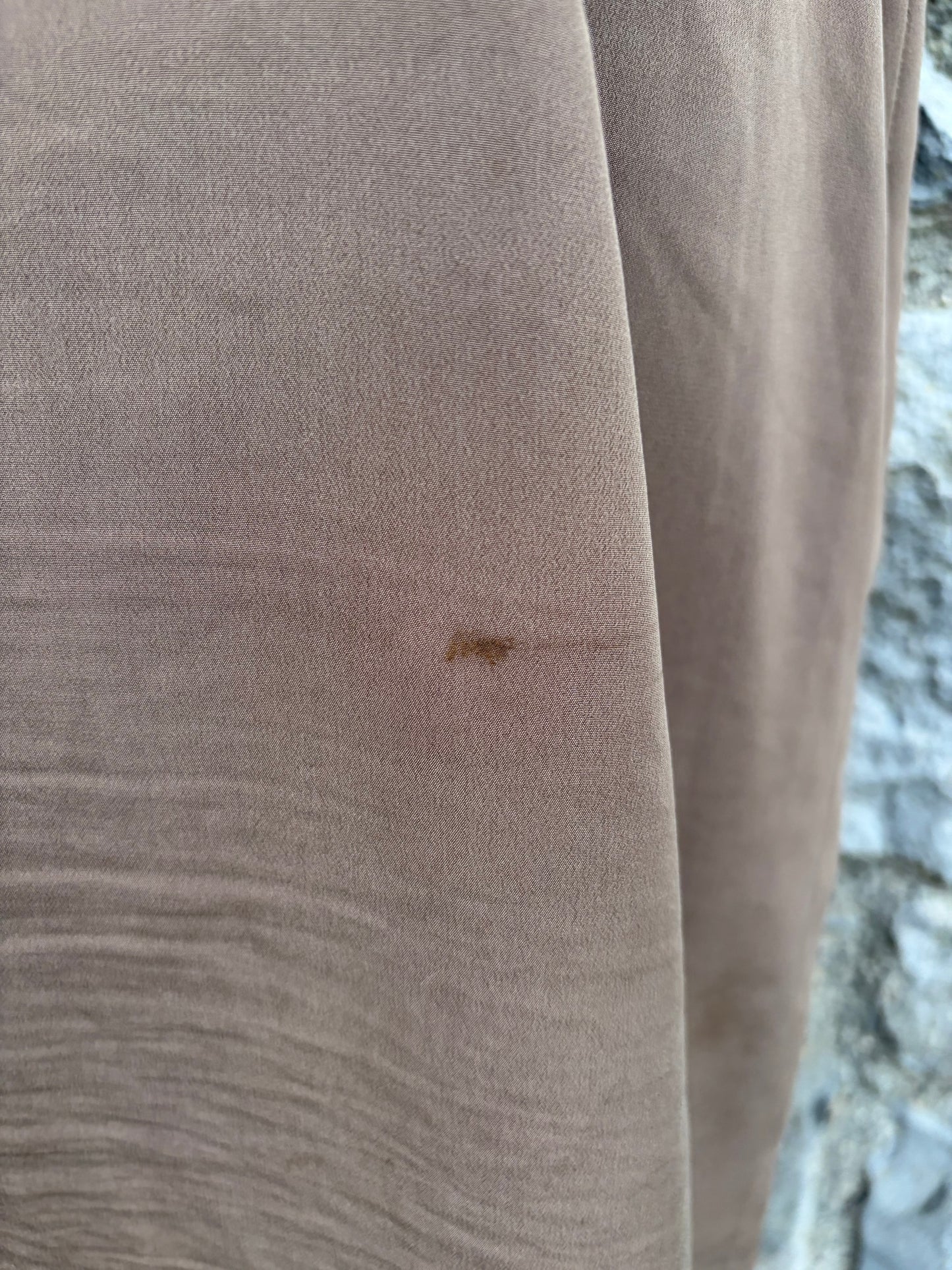 80s brown double-breasted dress uk 14-16