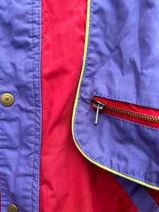 80s purple&red jacket  6-7y (116-122cm)