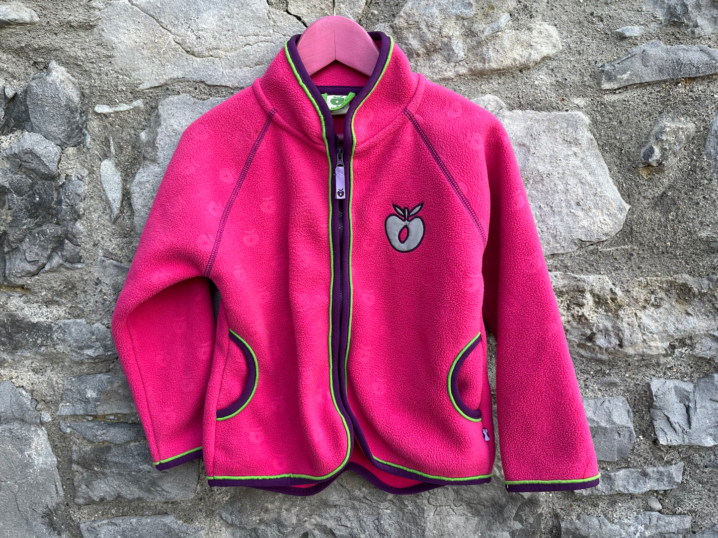 Pink apple fleece  3-4y (98-104cm)