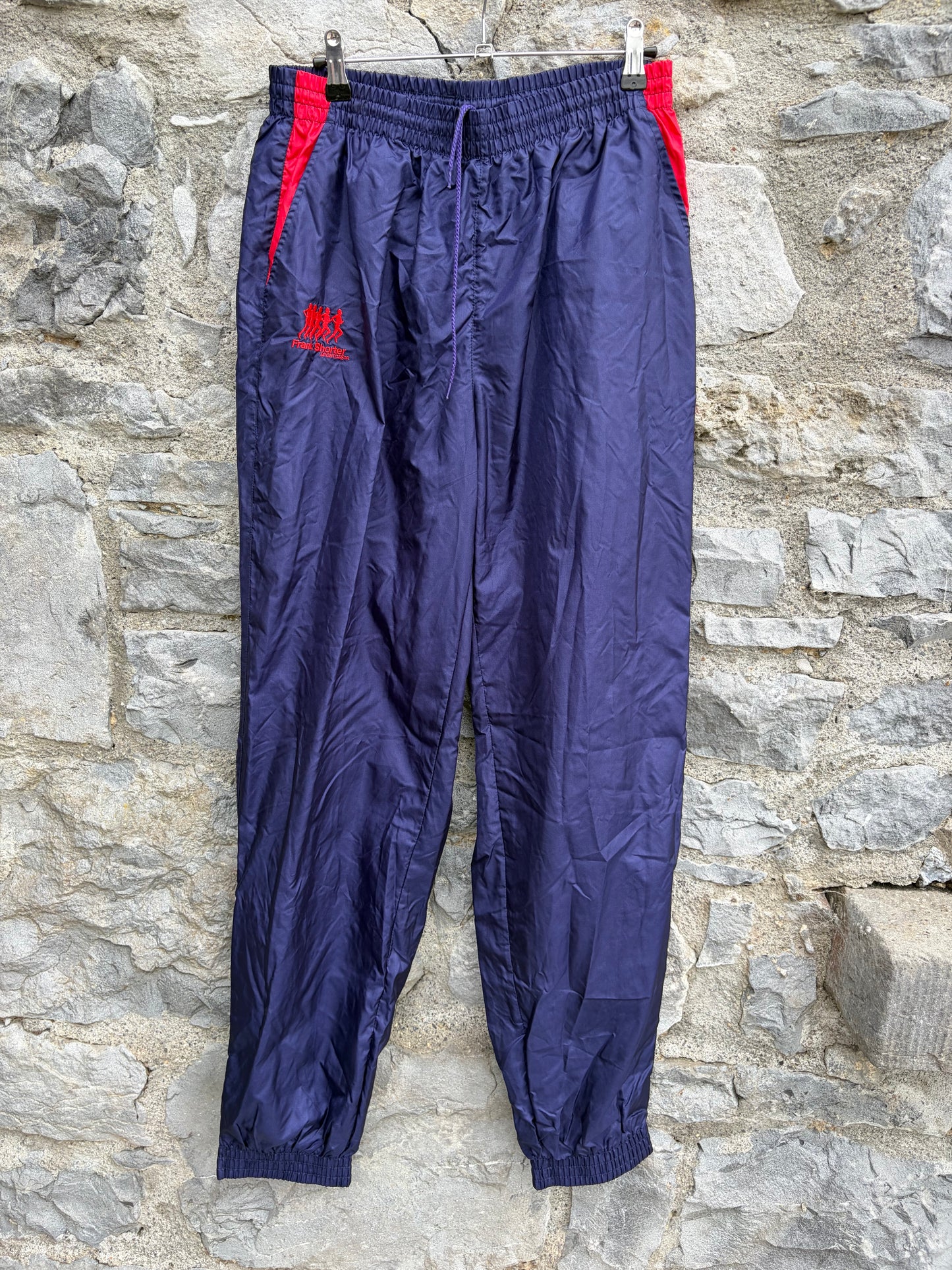 80s navy shell pants Medium