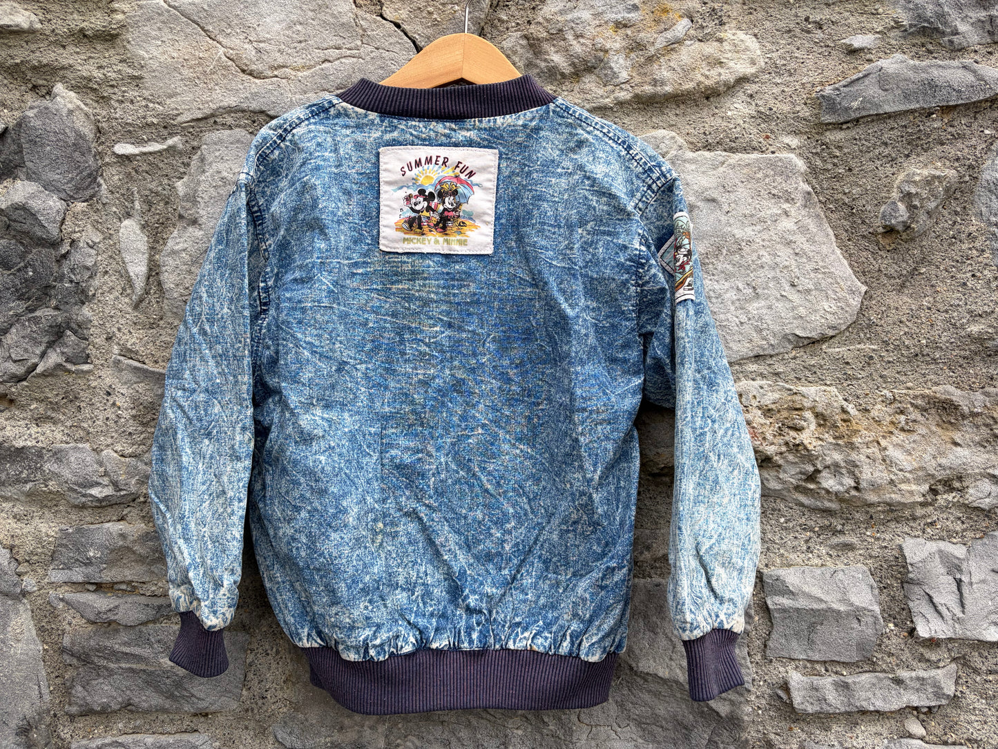 80s Mickey Mouse reversible jacket  5y (110cm)