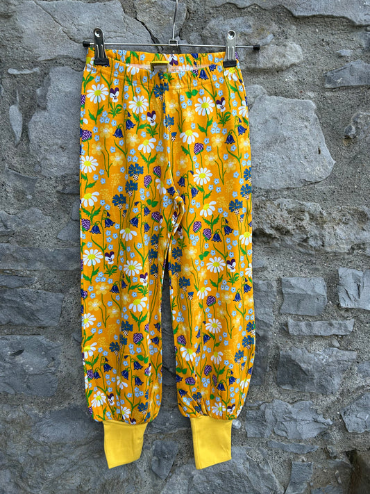 Yellow meadow baggy pants  5-6y (110-116cm)