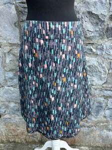 Reversible spotty&circles skirt uk 10-12