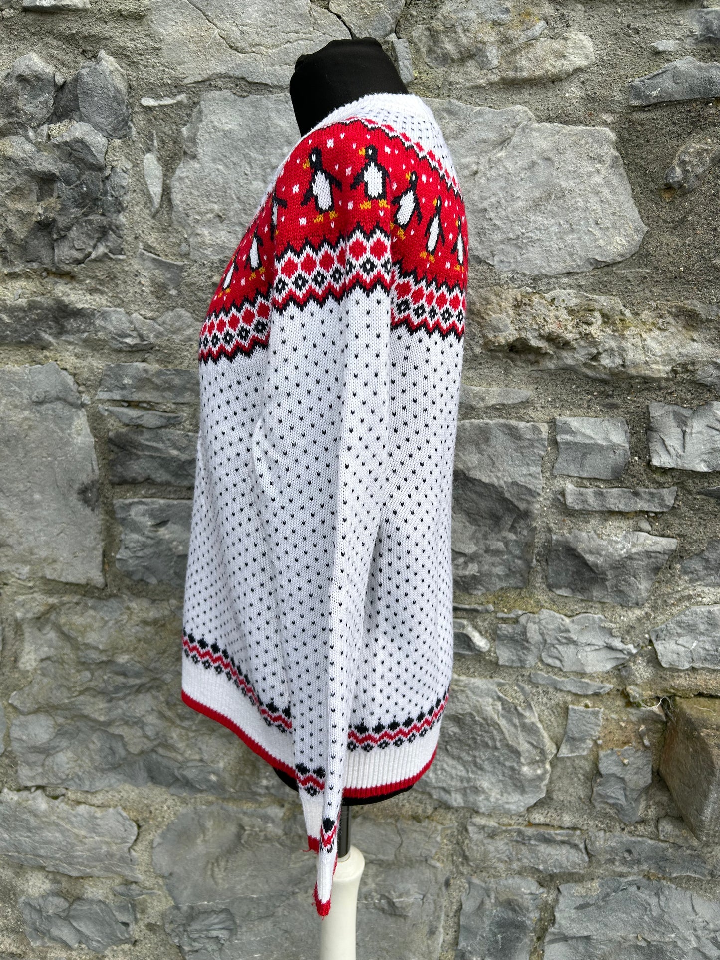 Norwegian-style penguins jumper uk 12