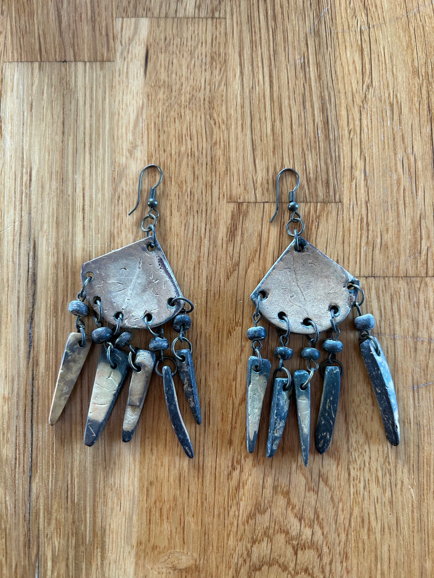 Coconut earrings