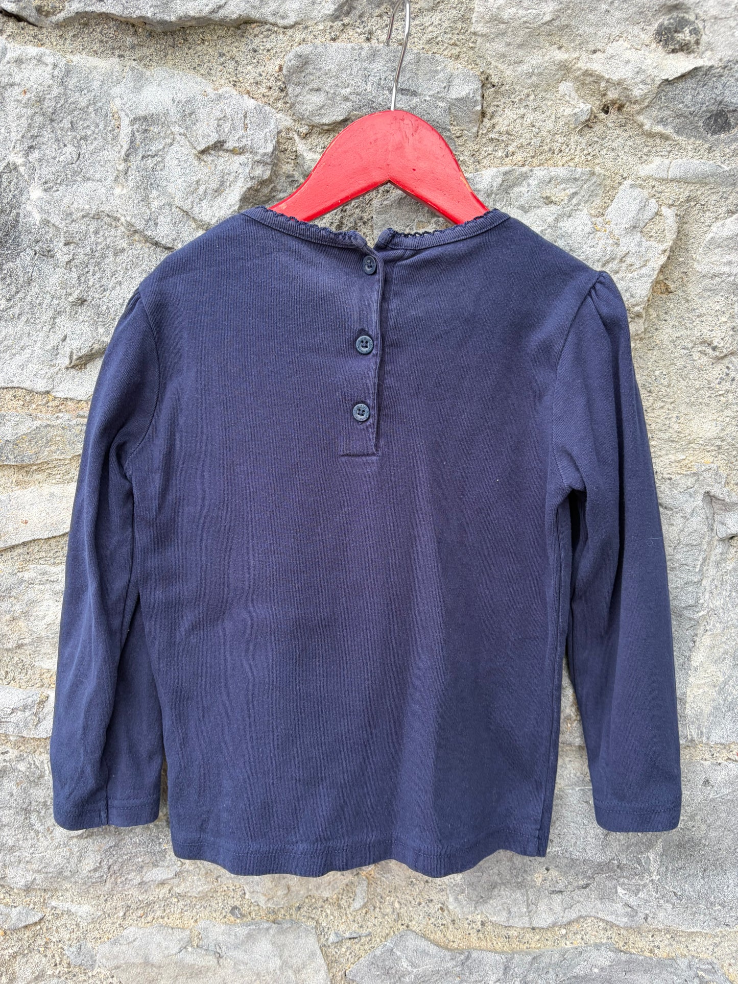 Navy top 5-6y (110-116cm)