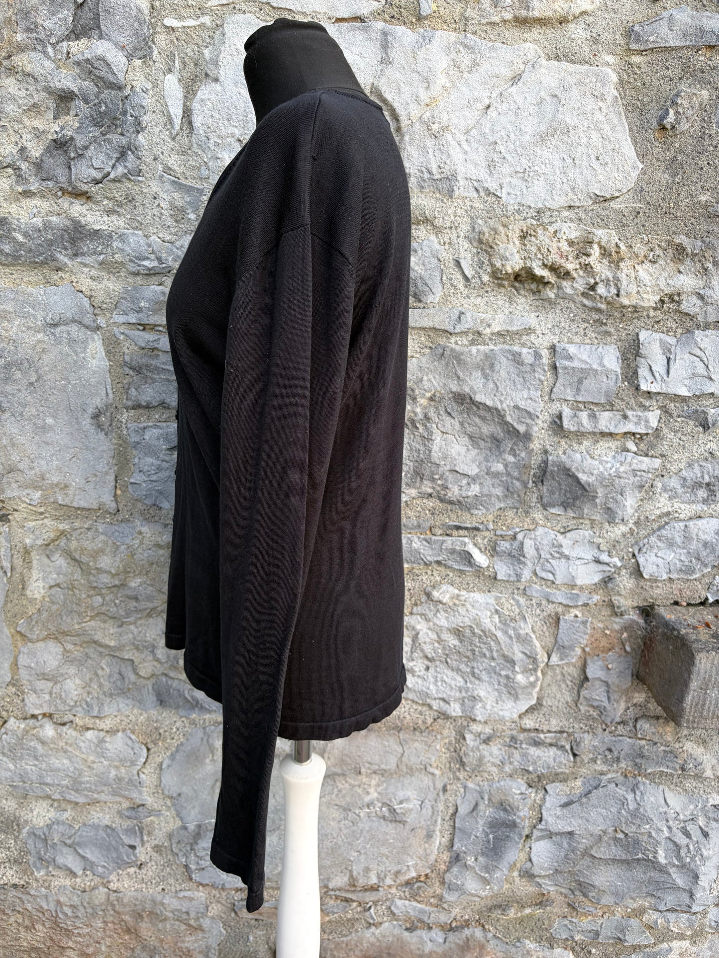 Black cardigan uk 12
