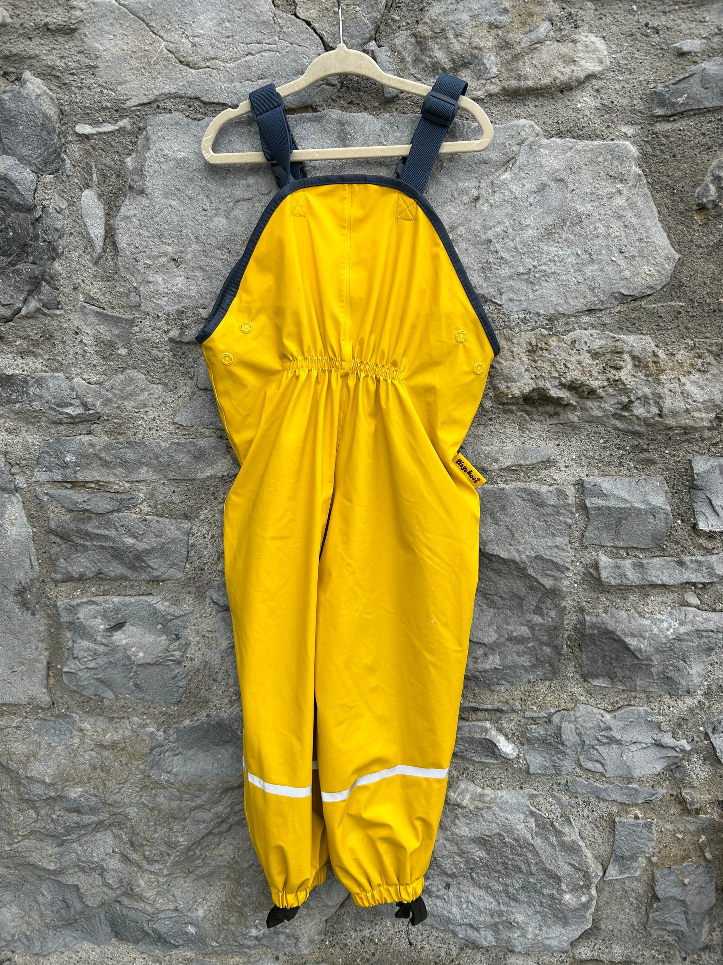 Yellow waterproof pants  3-4y (98-104cm)