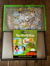 Load image into Gallery viewer, The world map book&amp;jigsaw
