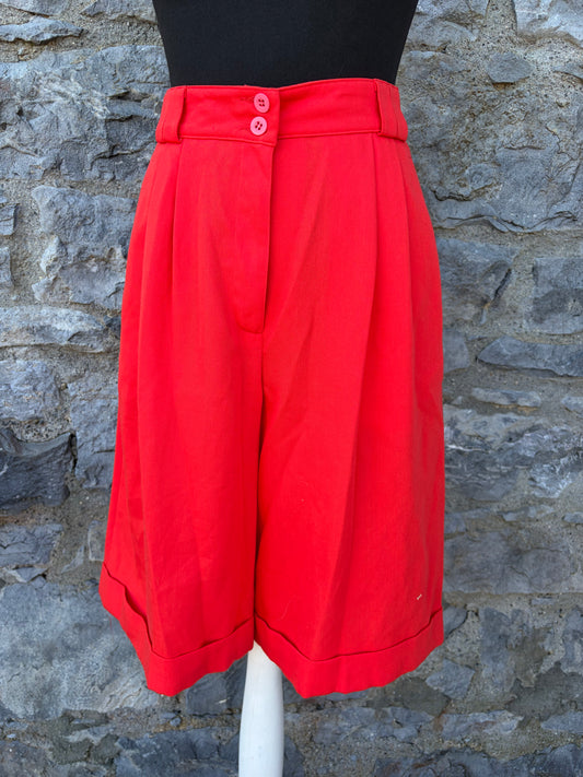 80s red shorts uk 6-8