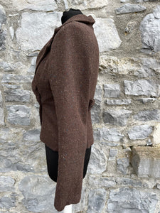 Brown tweed jacket uk 6-8