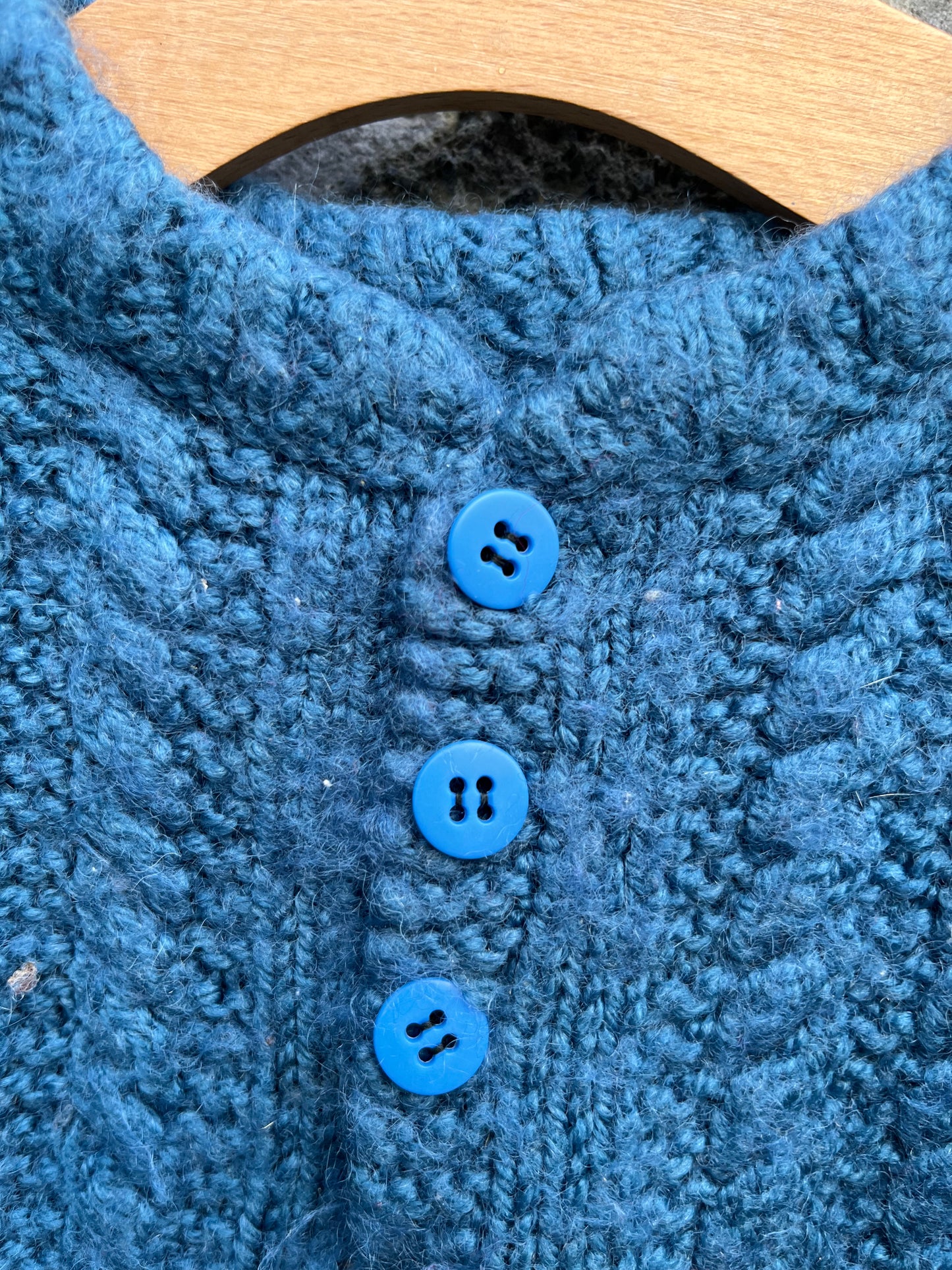 Blue jumper  18-24m (86-92cm)