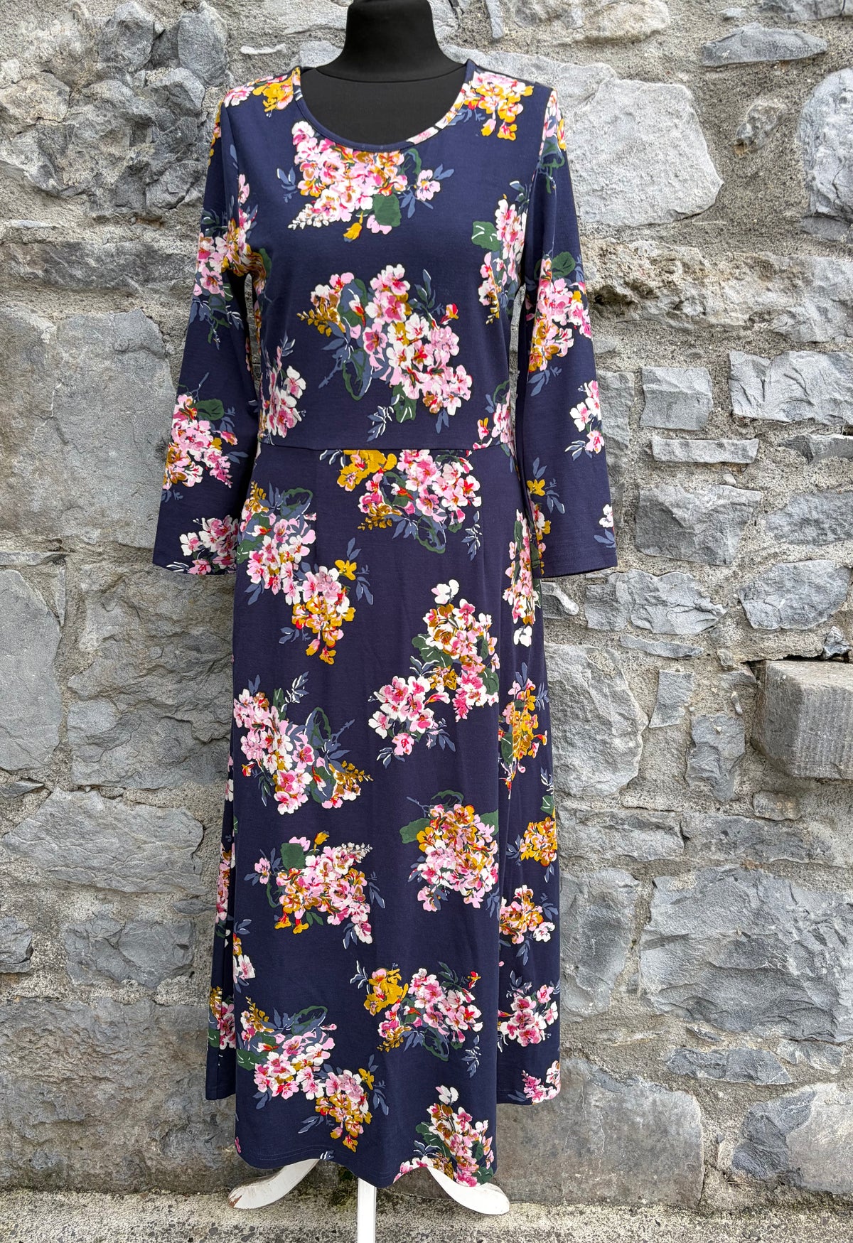 Elodie navy wildflower dress uk 12