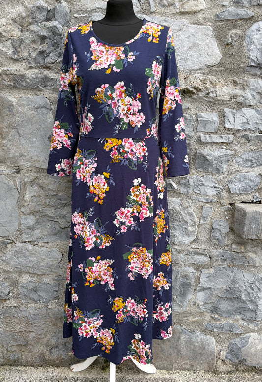 Elodie navy wildflower dress uk 12