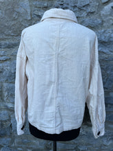 Load image into Gallery viewer, Thick cord white jacket uk 10-12
