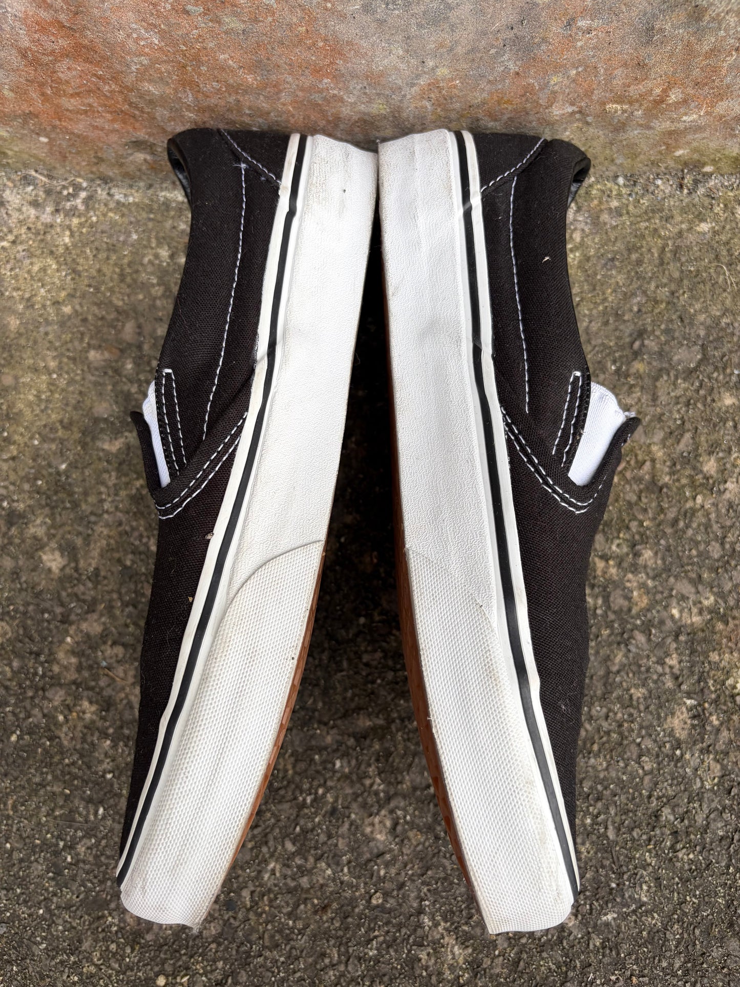 Black Classic Slip-On shoes  uk 6 (eu 39)