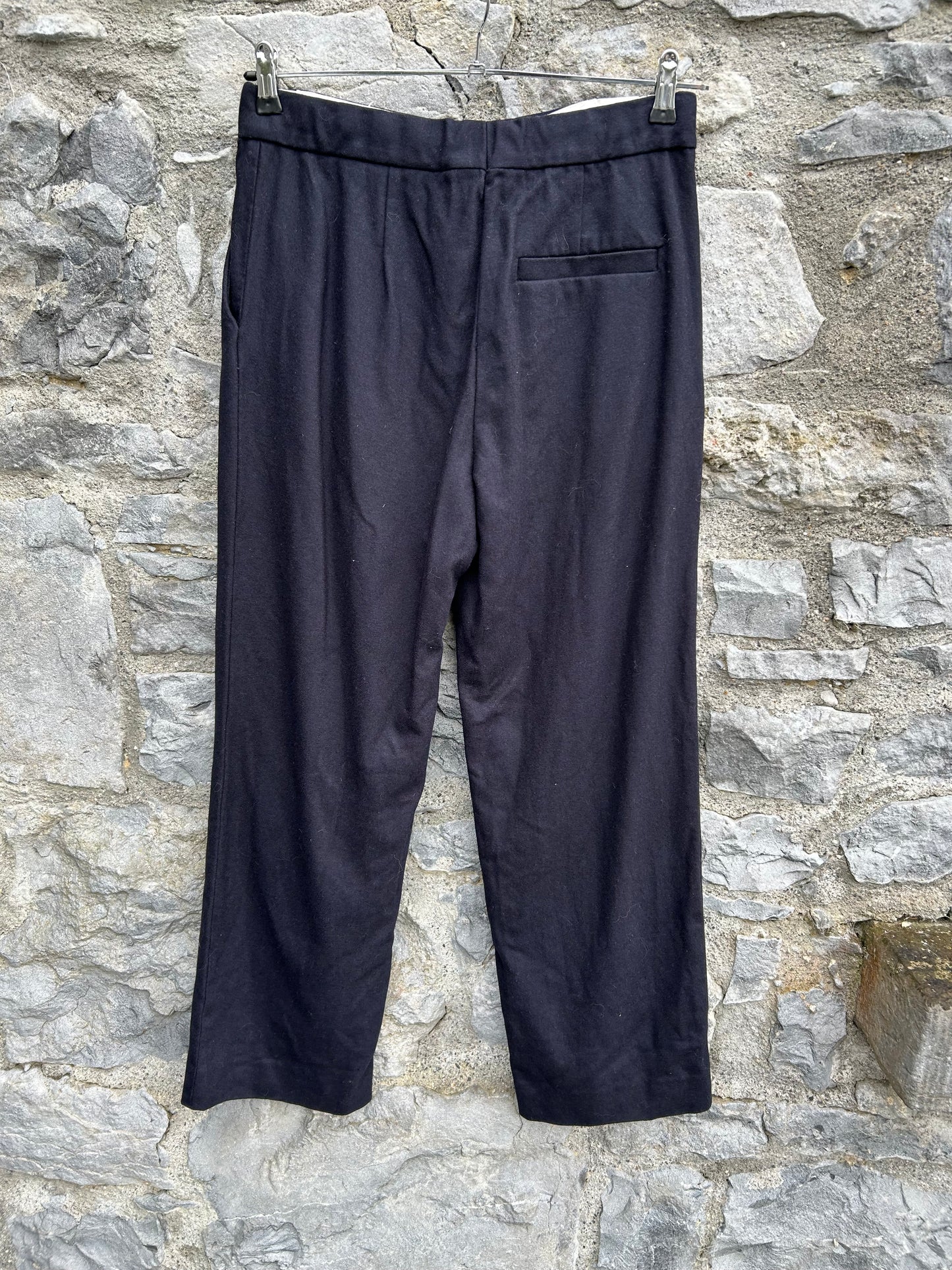 Black woolly pants uk 12