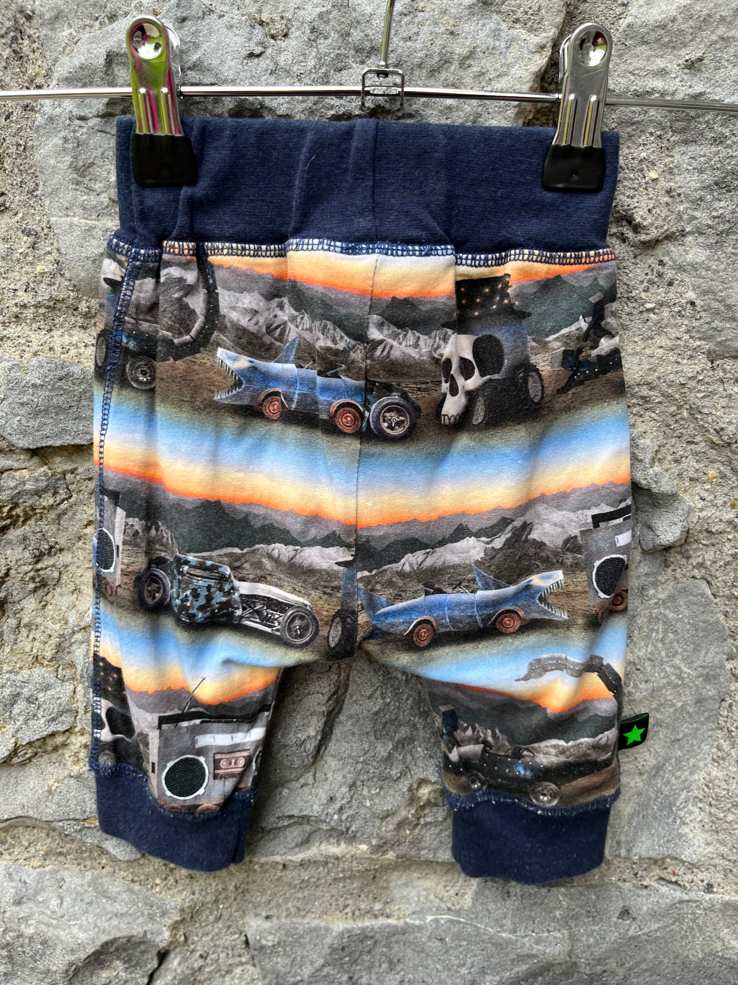 Scorpions&skulls pants   0-3m (56-62cm)