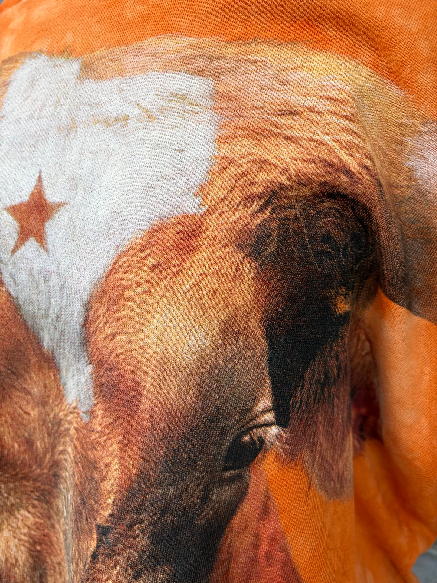 Bull orange T-shirt Medium