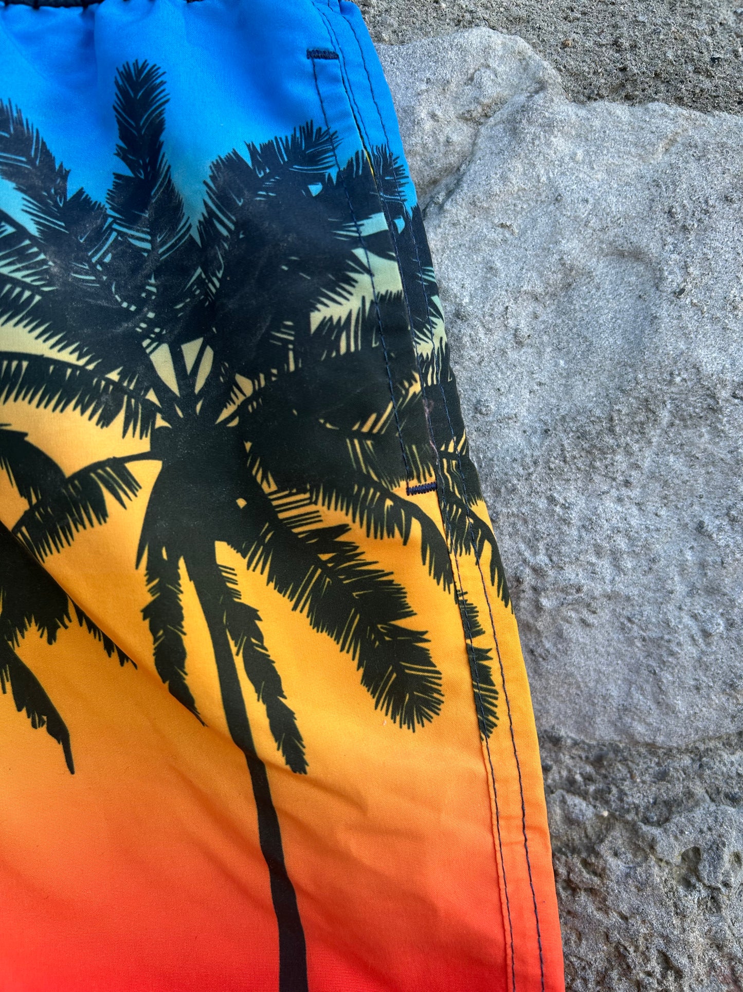 Sunset Palms swim shorts  5-6y (110-116cm)