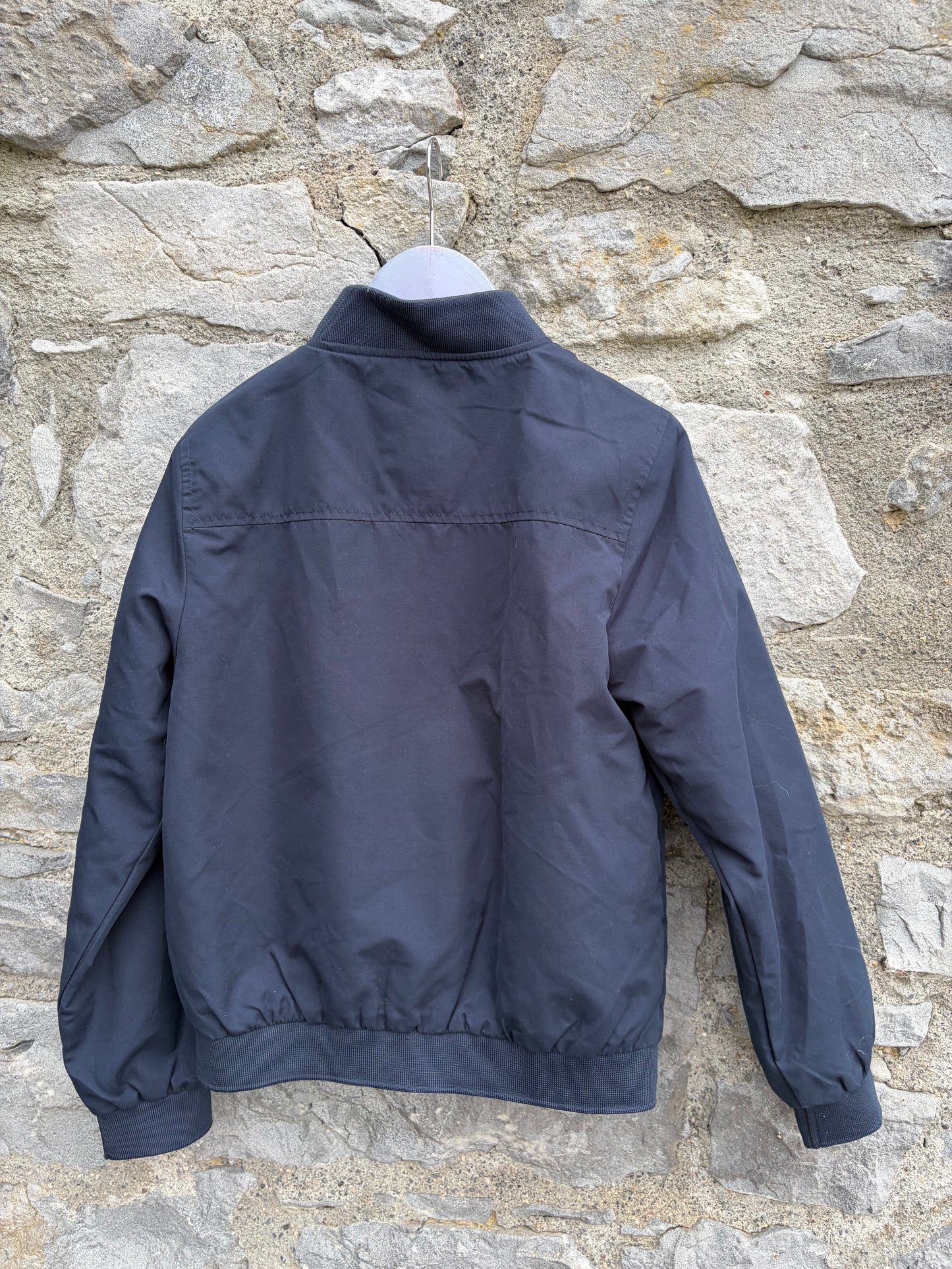 Navy bomber jacket  9y (134cm)
