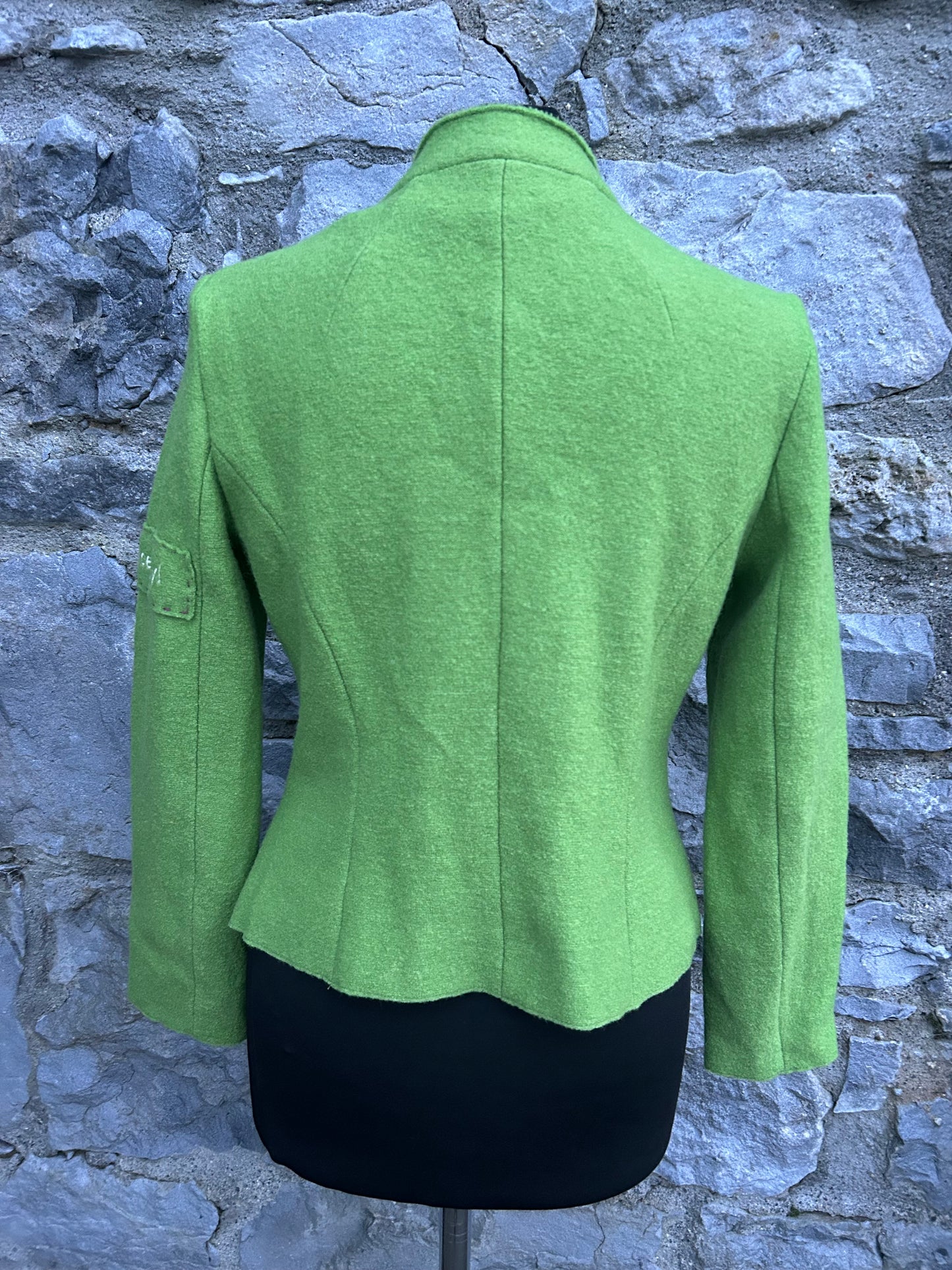 Green woolly jacket uk 8-10