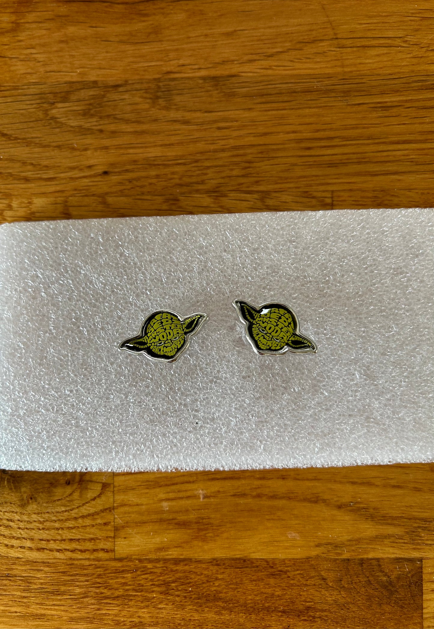 Yoda cufflinks