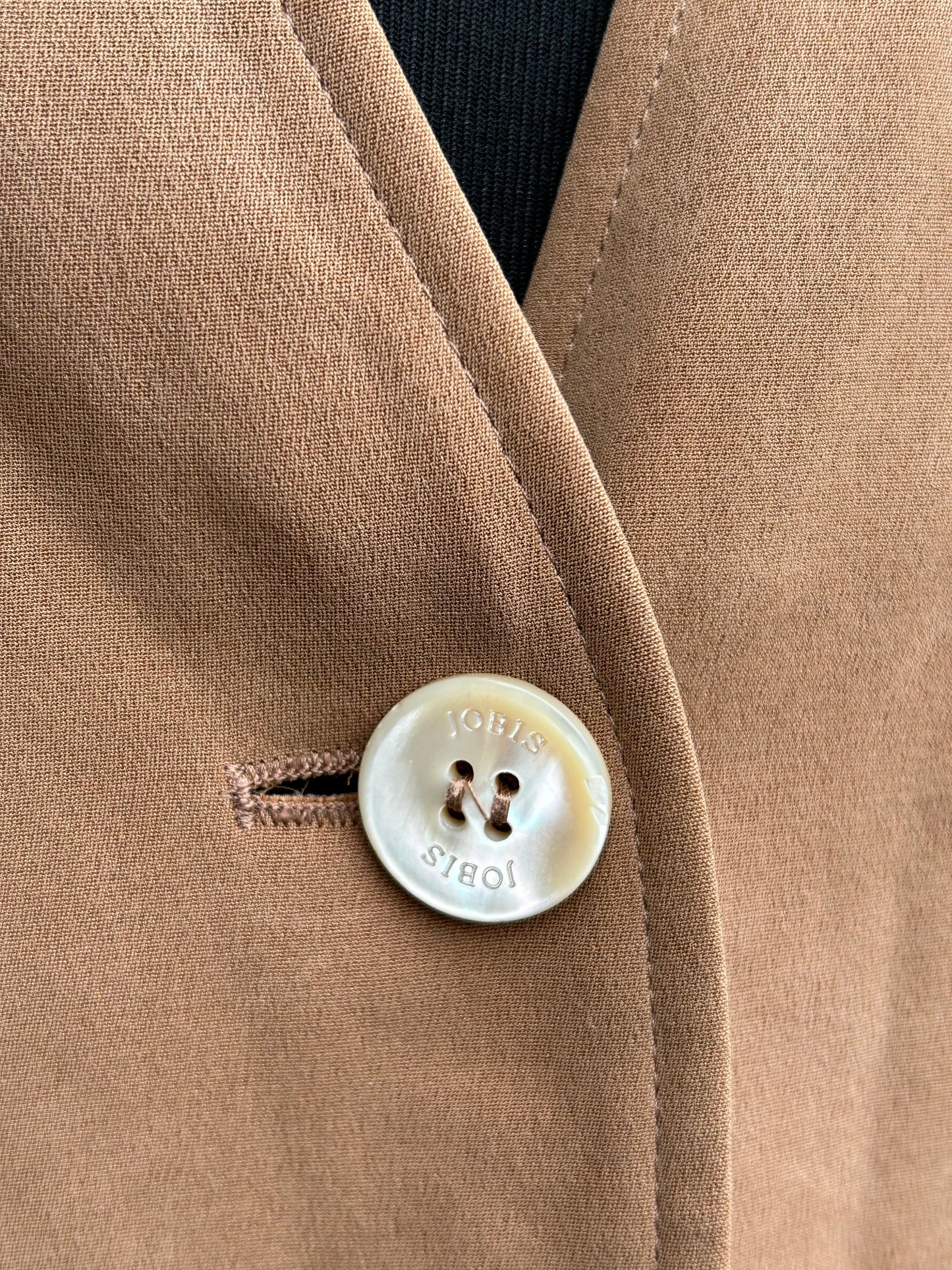 90s brown jacket uk 12