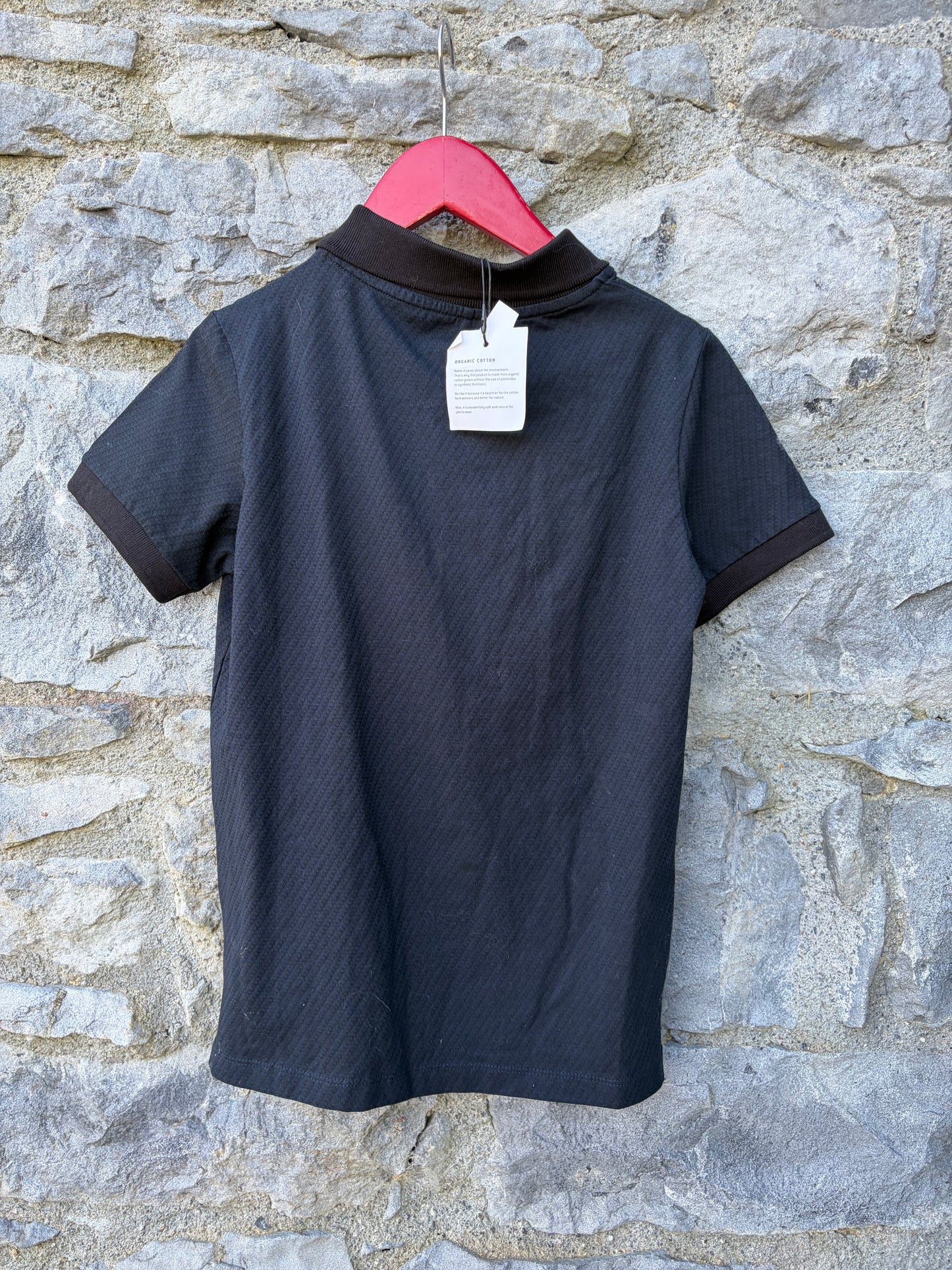 Navy polo shirt   9-10y (134-140cm)
