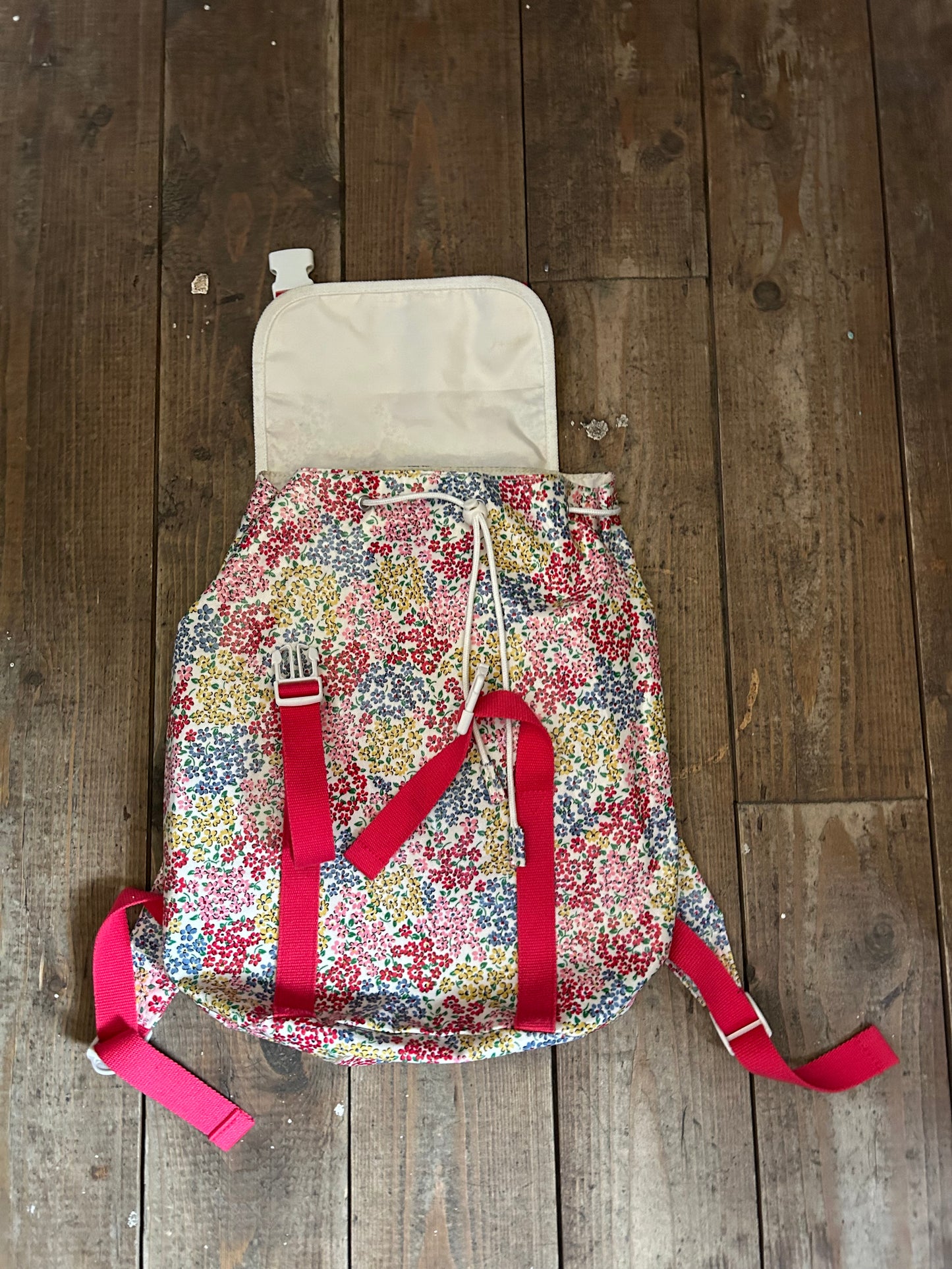 Flowery backpack