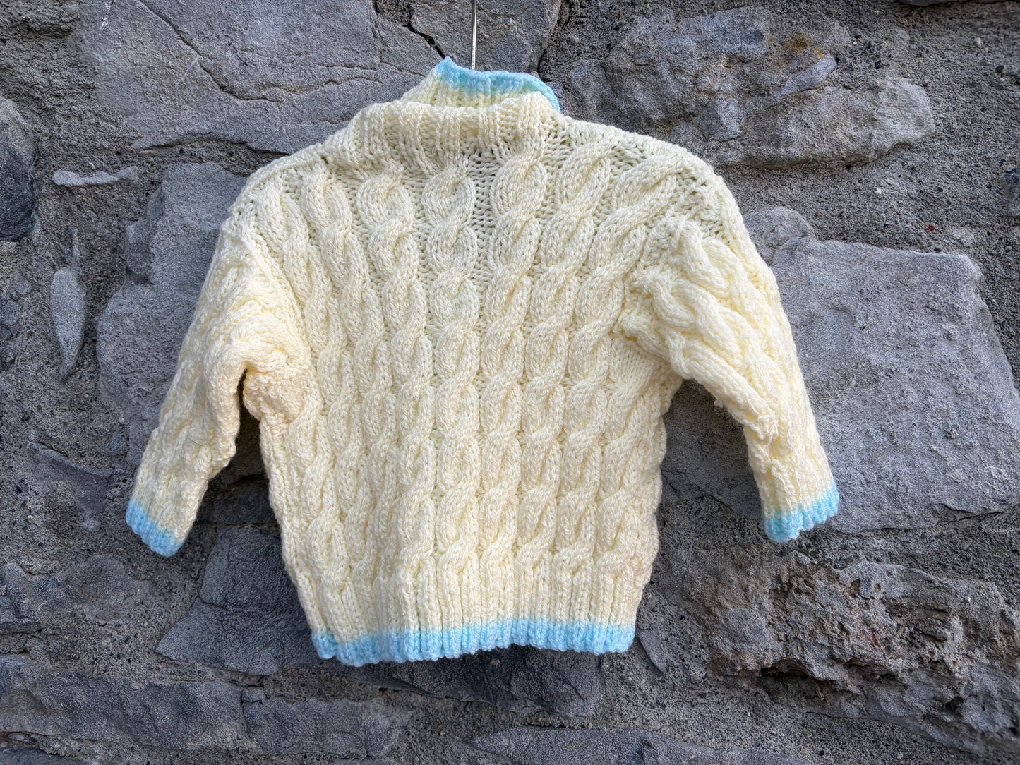 Ecru cable cardigan  6-9m (68-74cm)