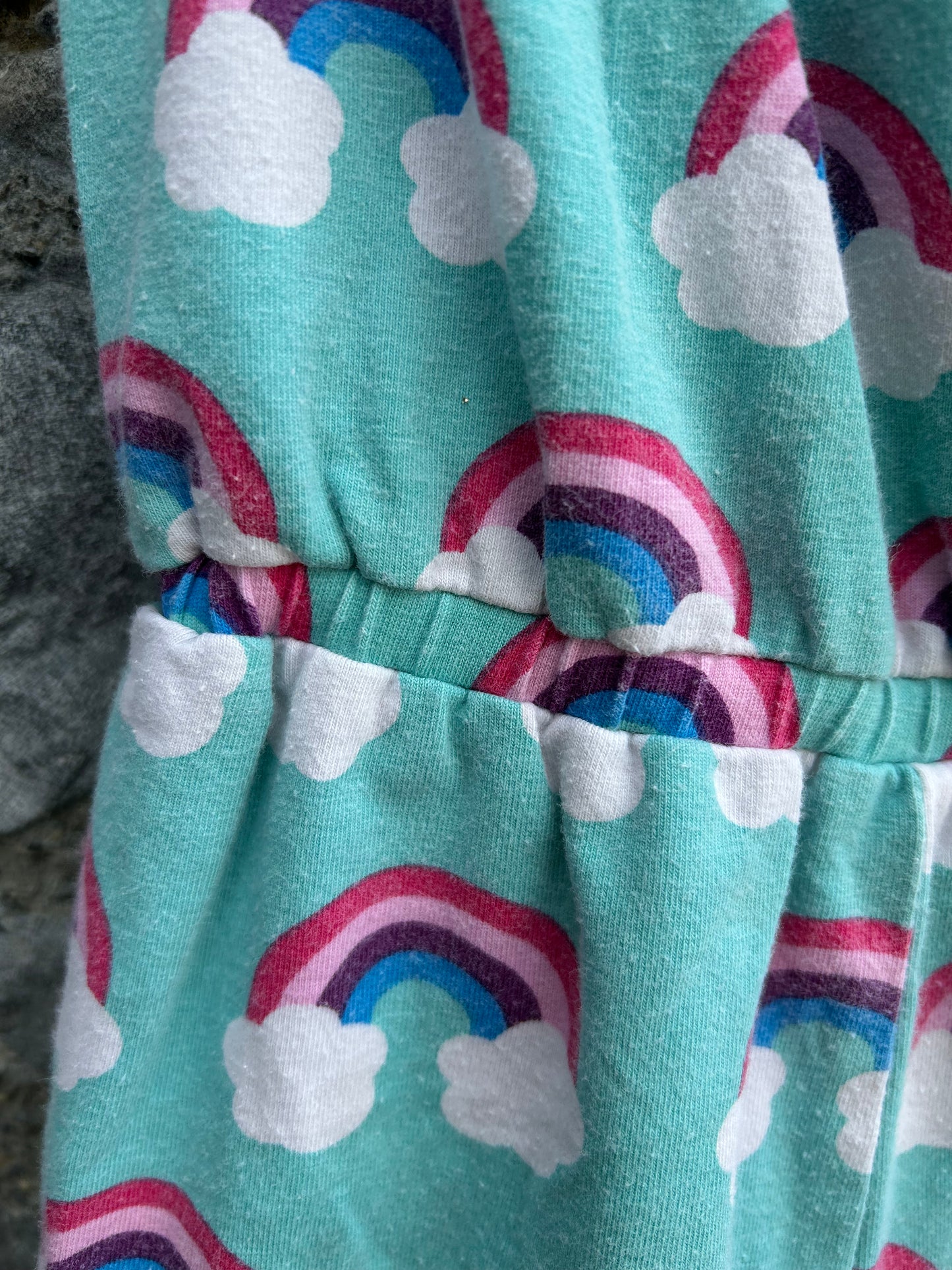 Rainbow blue Jumpsuit  18-24m (86-92cm)