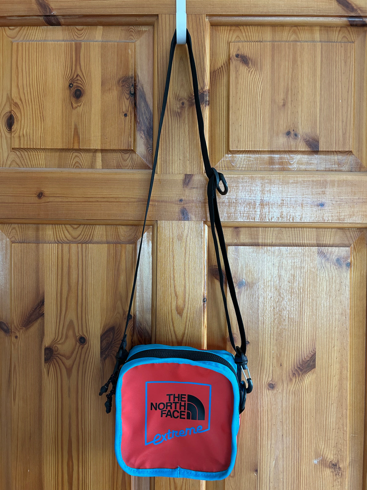 Red&blue crossbody bag