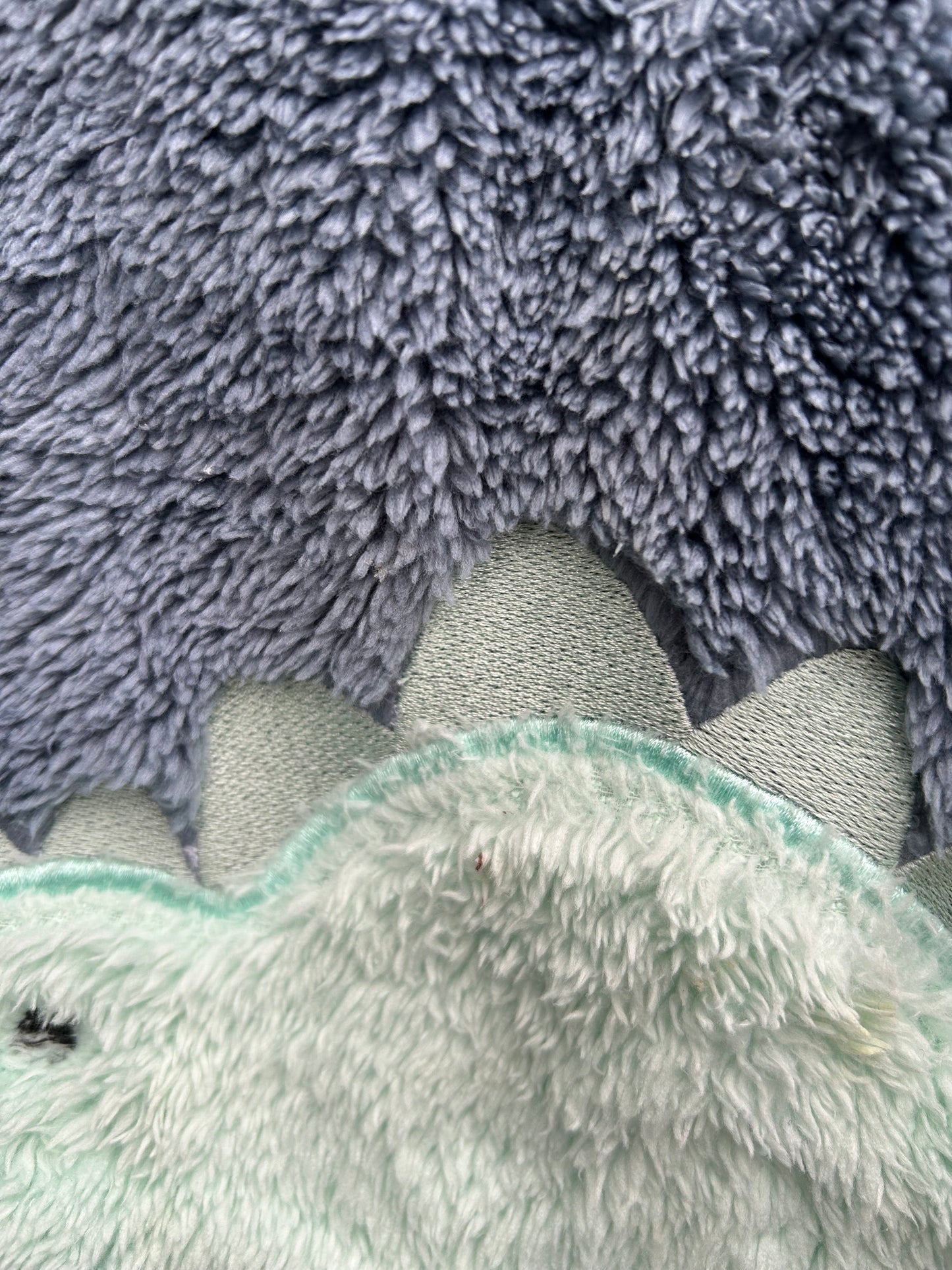 Dinosaur grey fleece  3-4y (98-104cm)