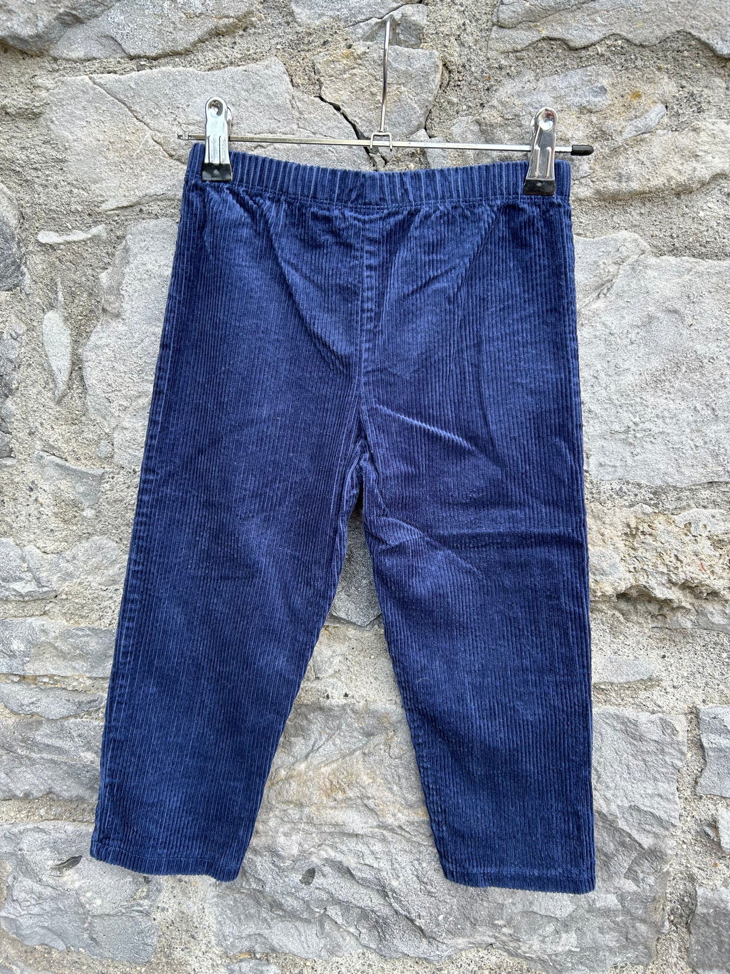 M&S Blue cord pants 2-3y (92-98cm)