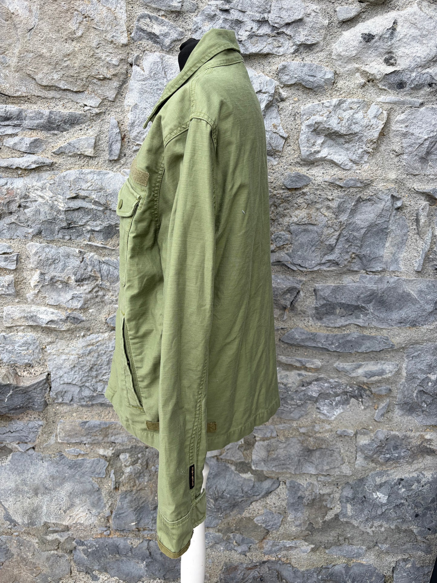 Olive green Field Deck Jacket Medium