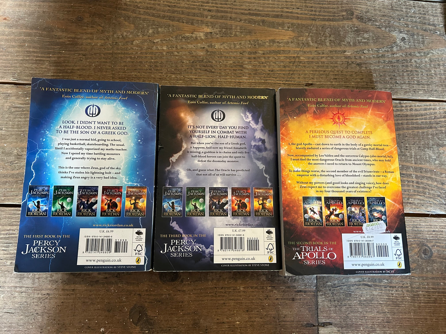 Rick Riordan set