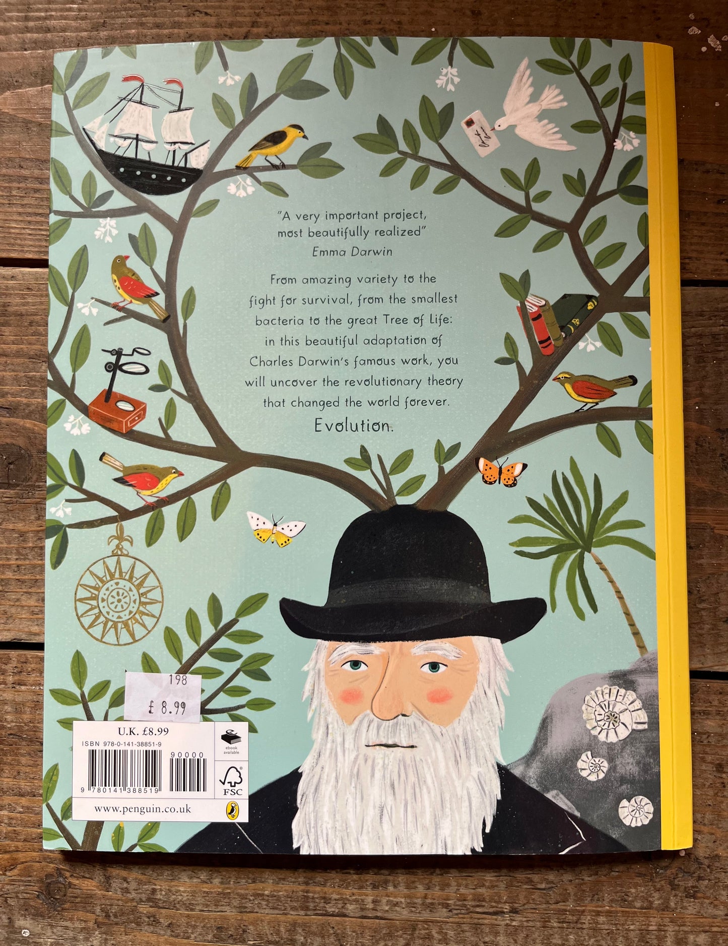 Charles Darwin's on the Origin of species by Sabina Radeva