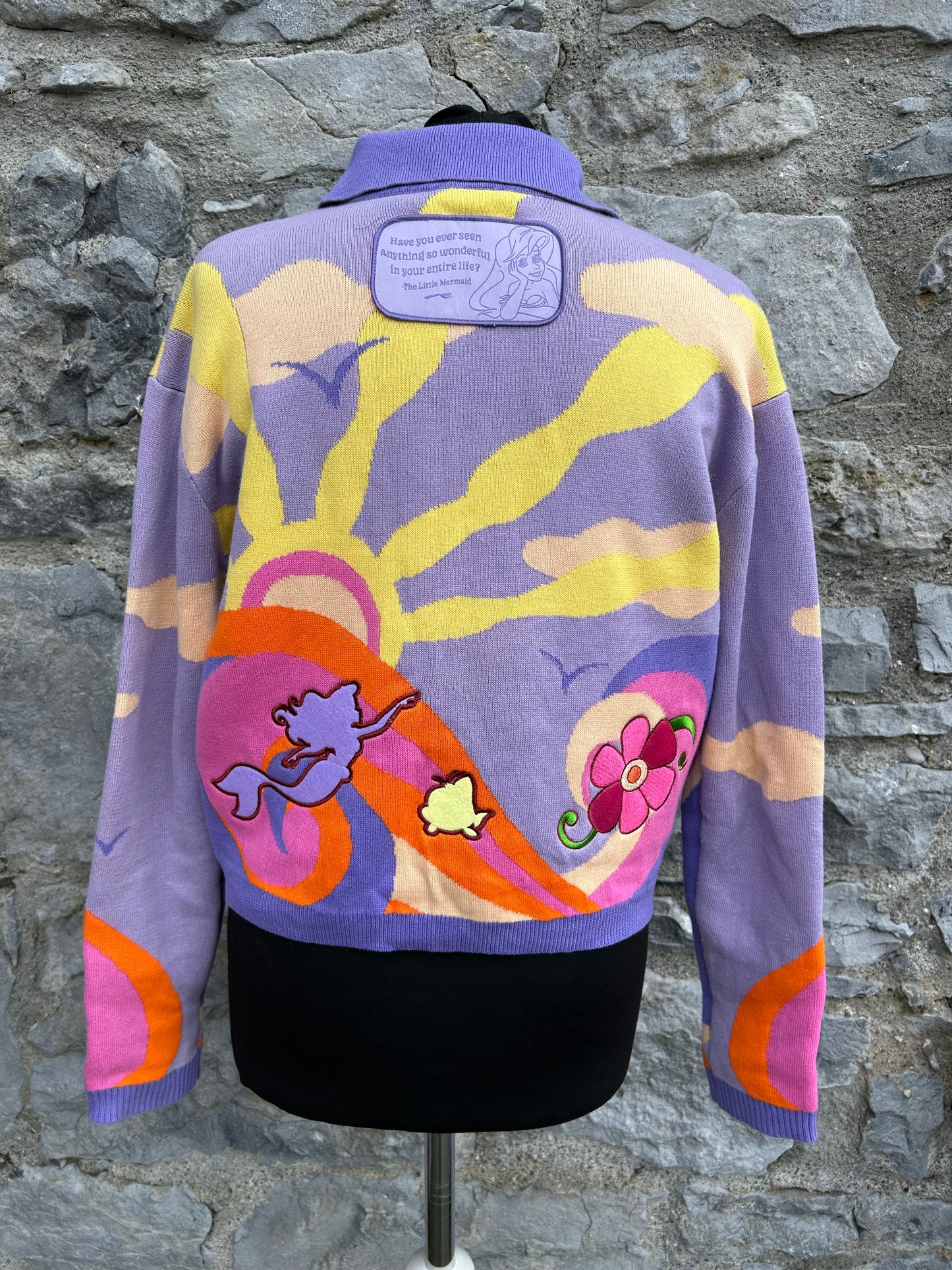 Ariel purple cardigan uk 14