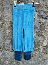 Load image into Gallery viewer, Blue terry balloon tight pants   18m (86cm)
