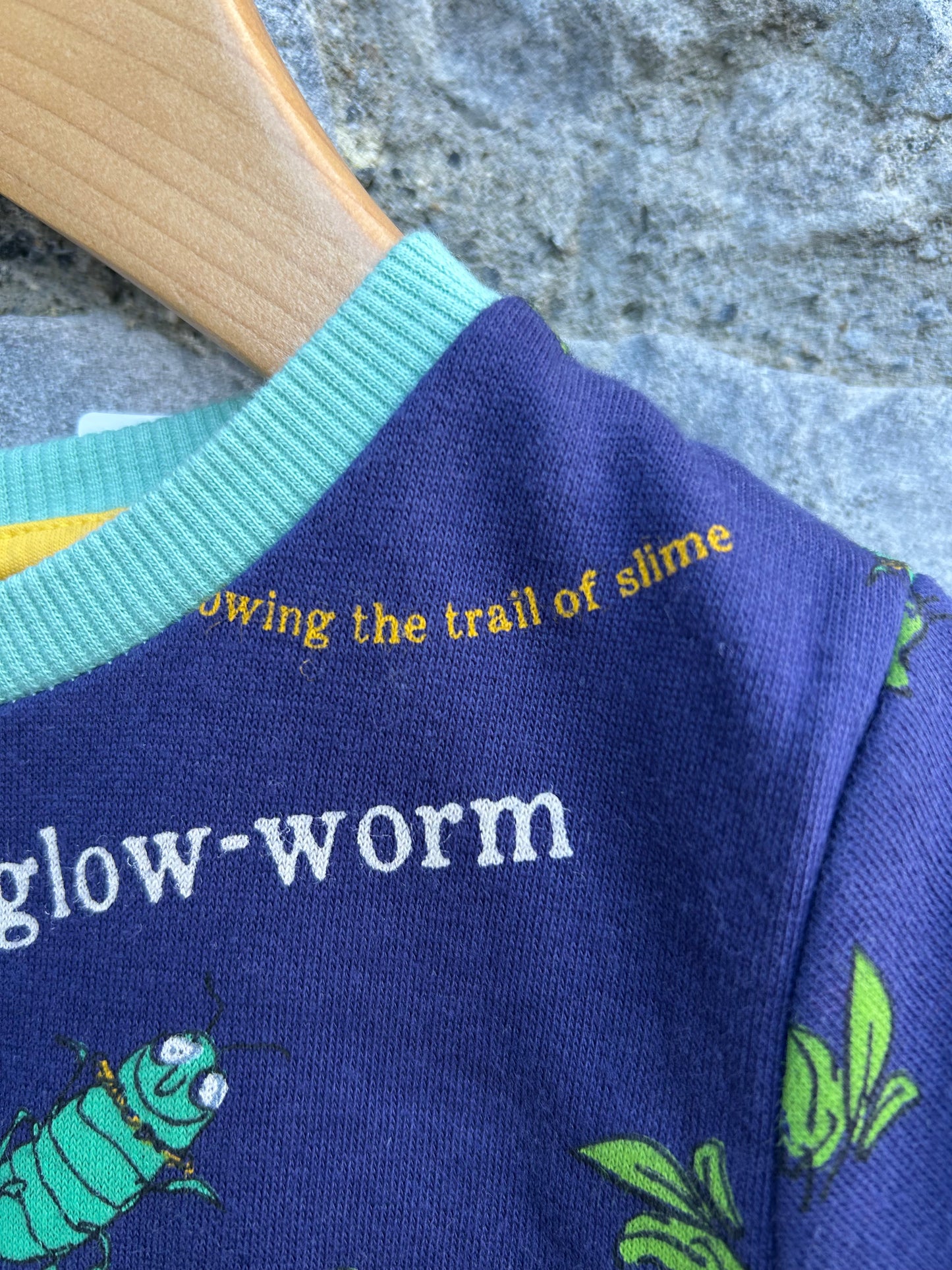 R.Dahl Glow Worm Sweatshirt  2-3y (92-98cm)