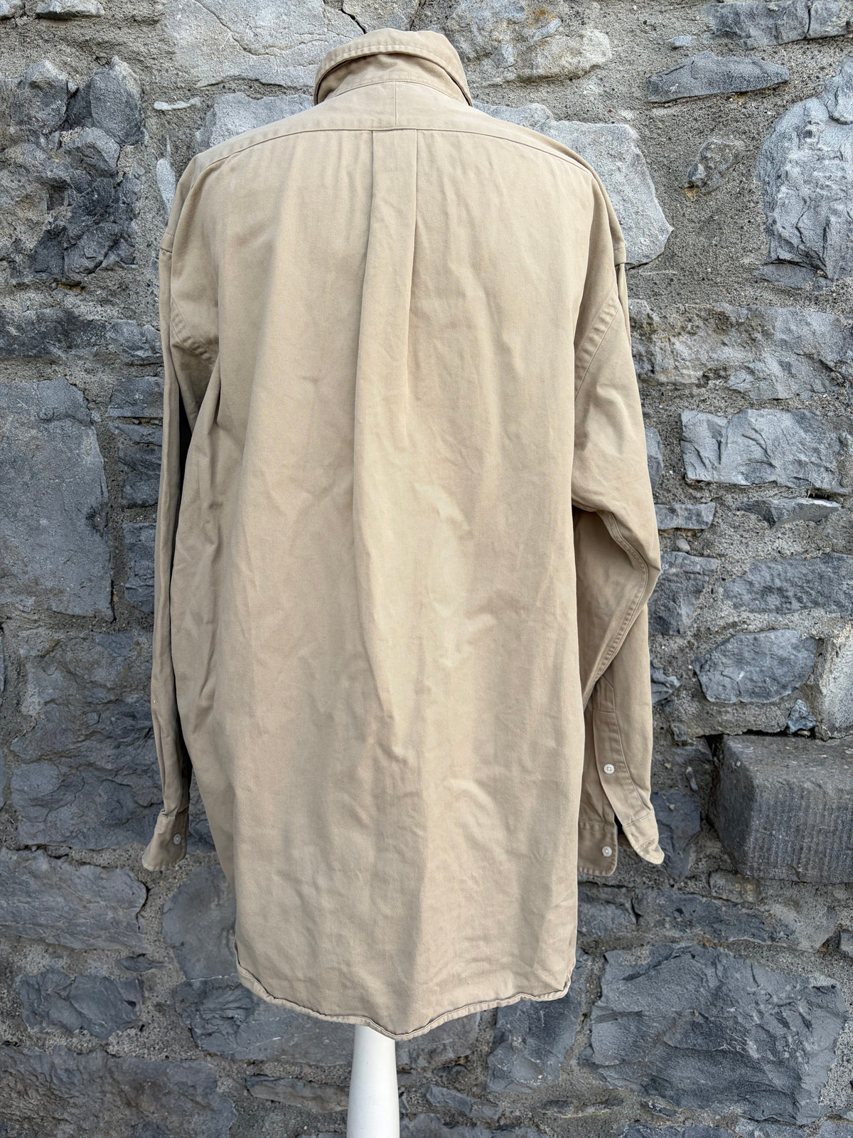 RL beige shirt Large