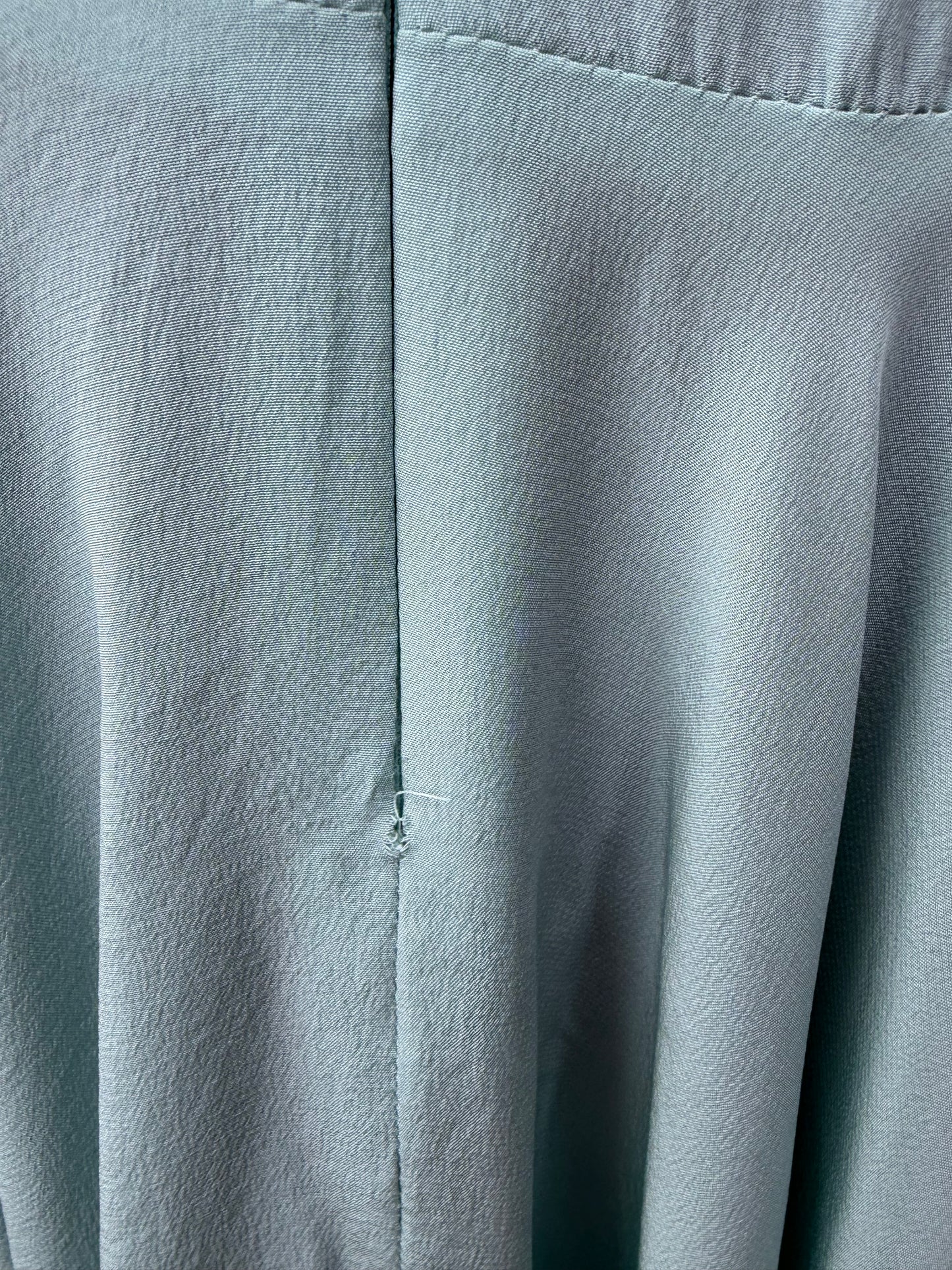 Mint silk dress uk 8-10