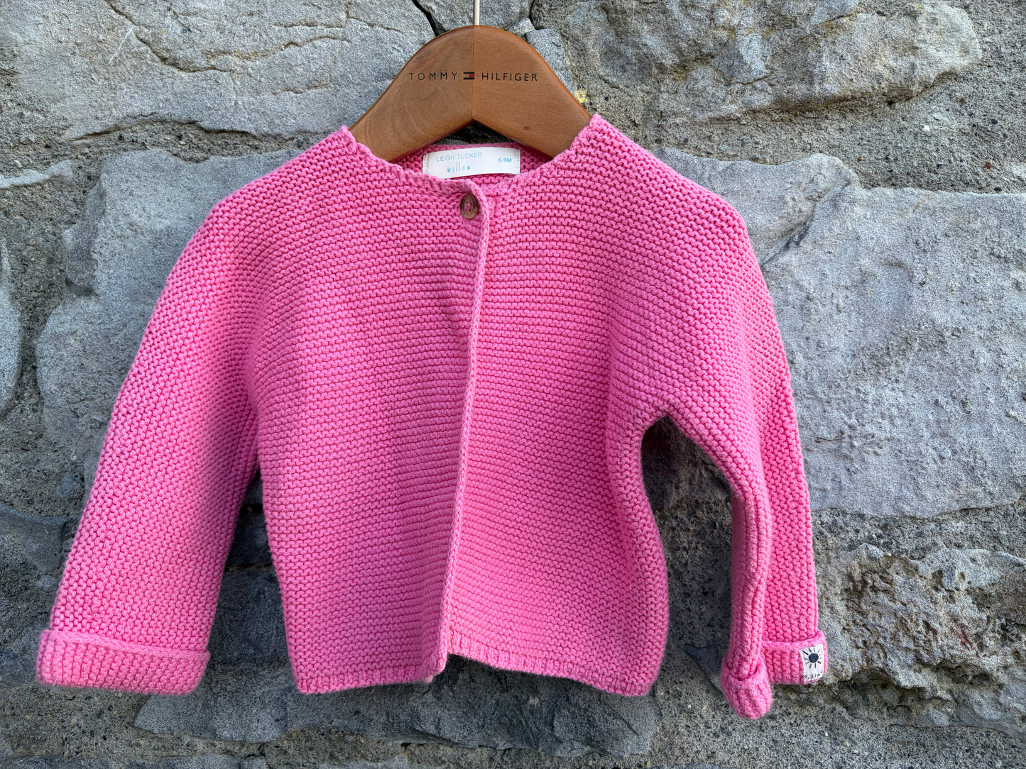 Pink cardigan  6-9m (68-74cm)