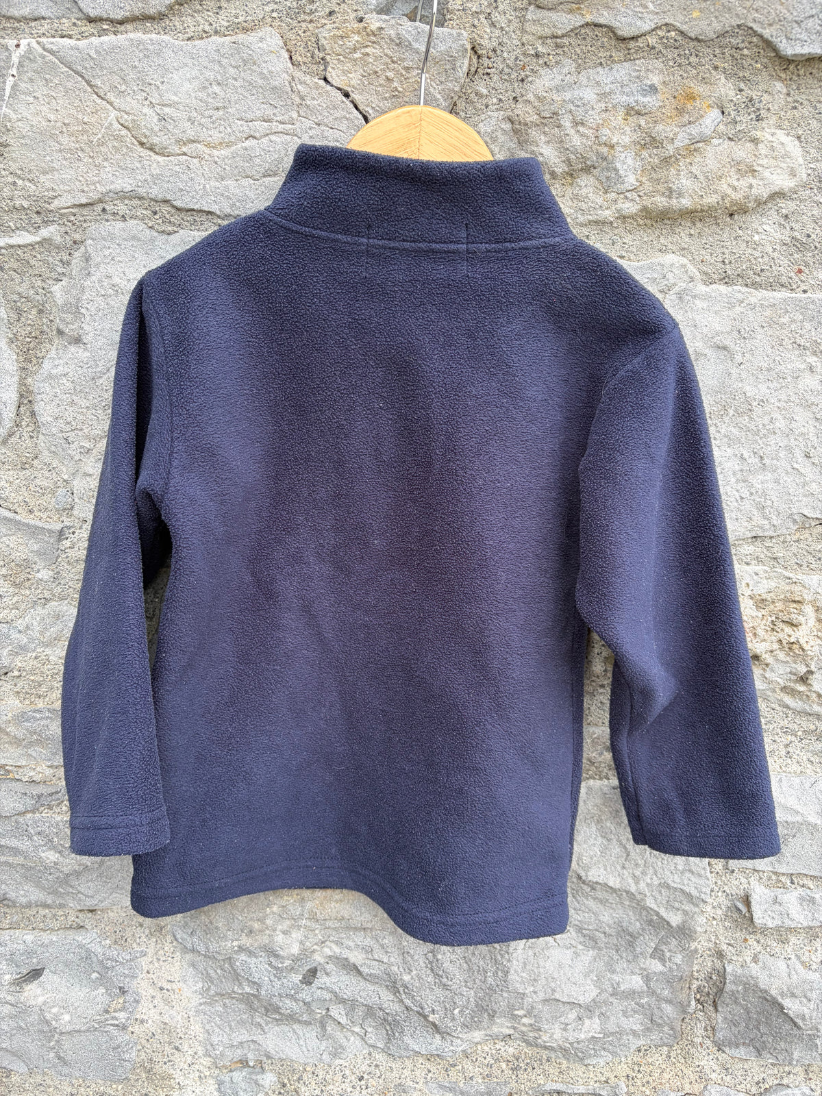 Y2K jeep navy fleece  4-5y (110cm)