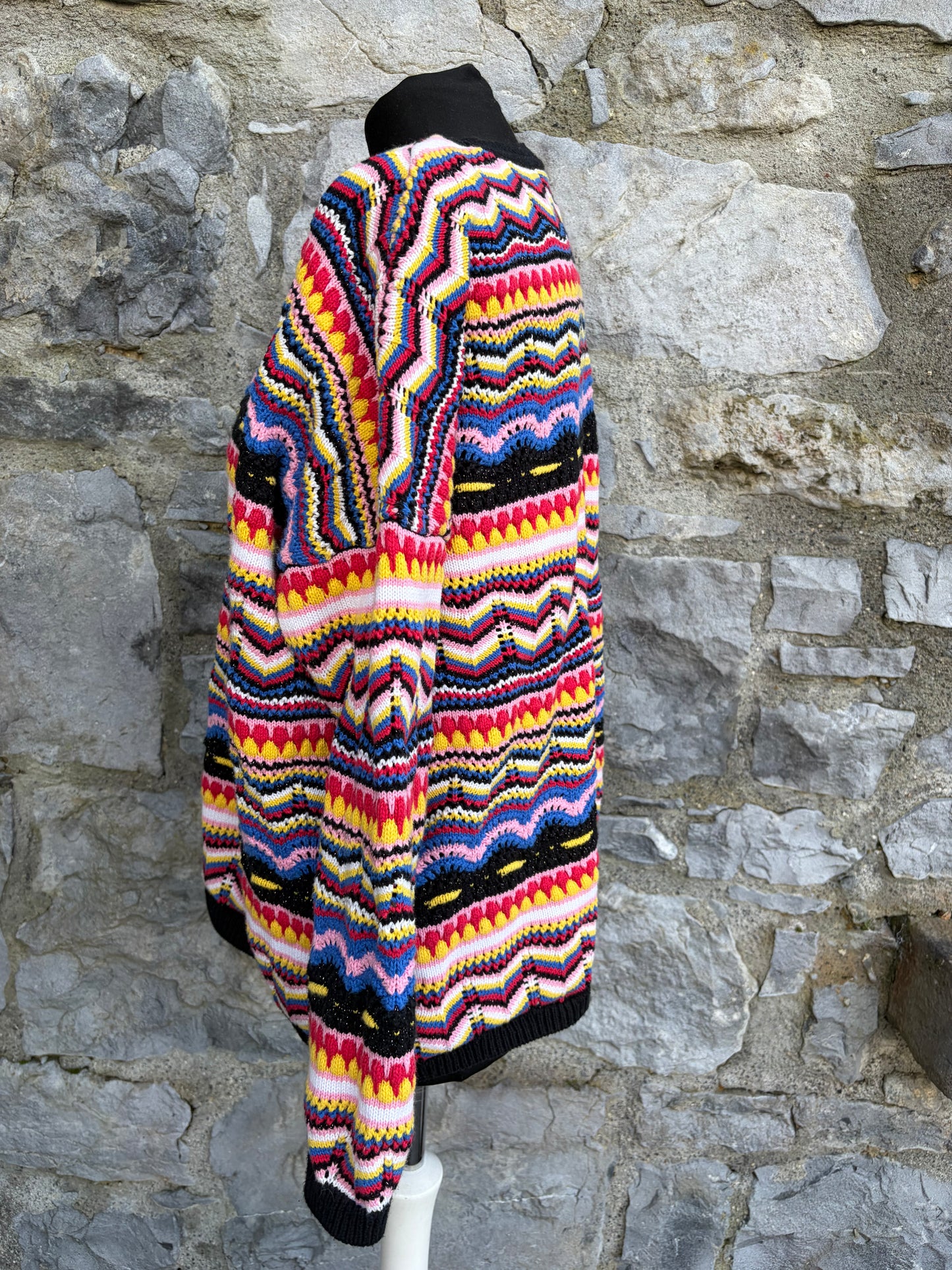 Colourful chevron jumper uk 14-16