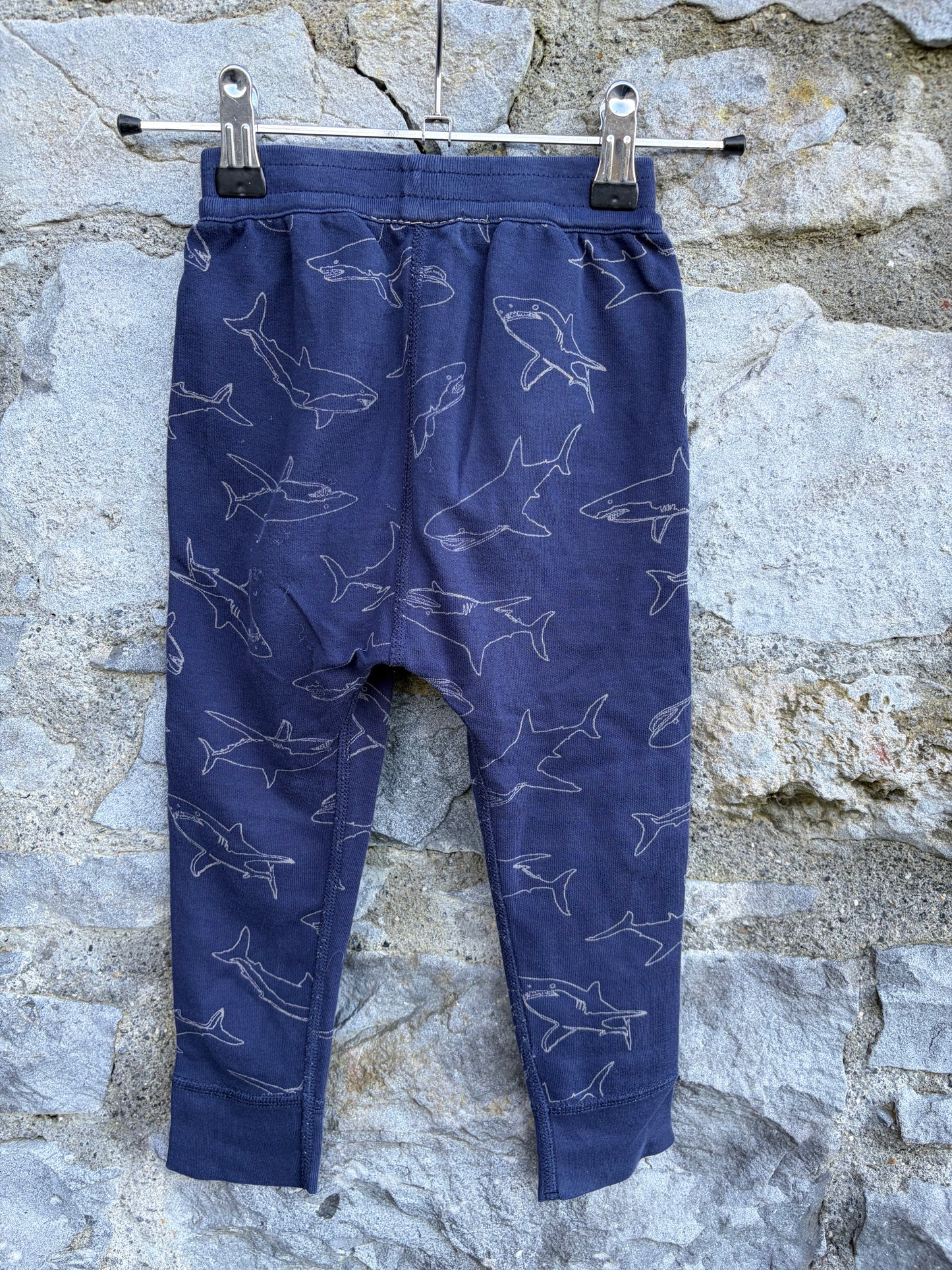 Shark navy pants  12-18m (80-86cm)